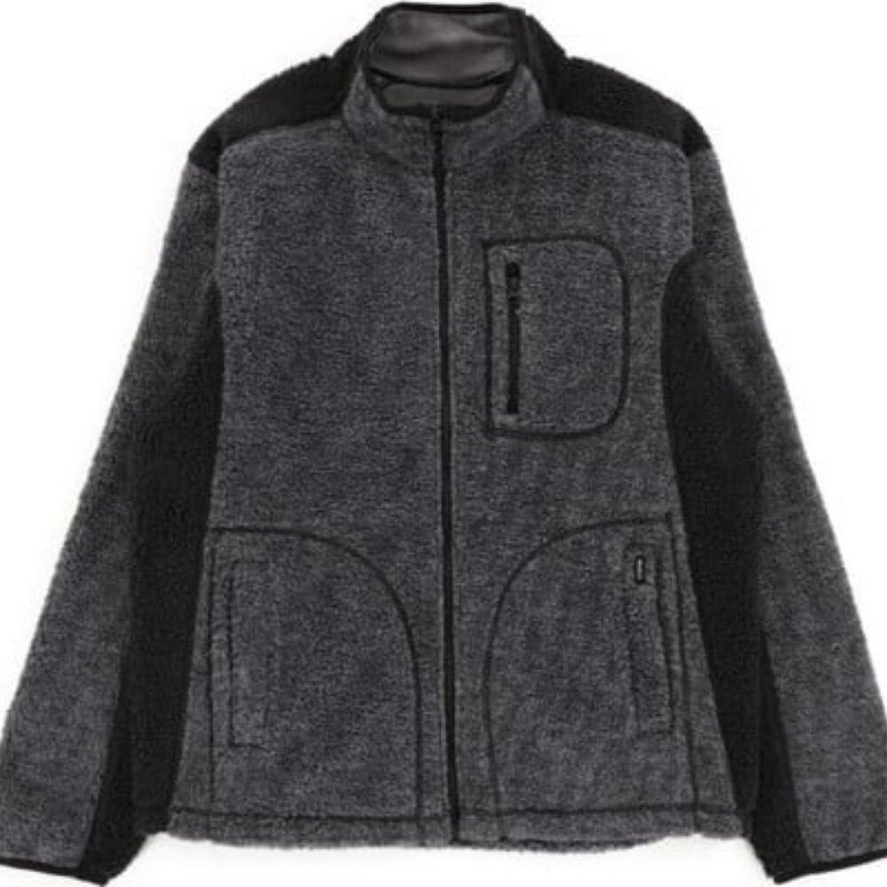 RVCA Gray and Black Performance Jacket